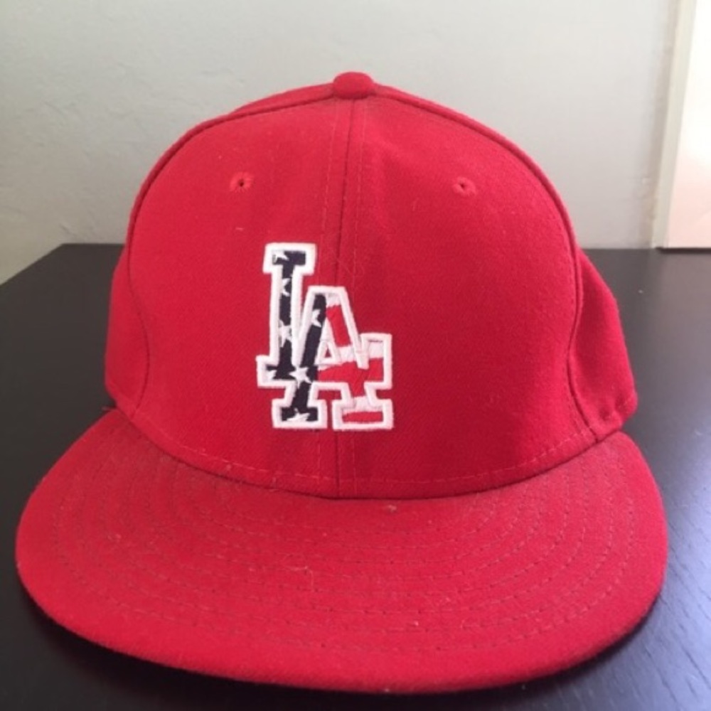 LA dodgers stars & Stripes American Flag cap hat